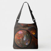 Sac Ajustable Connexion fluide Art abstrait cosmique moderne (Devant)