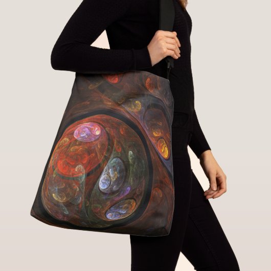 Sac Ajustable Connexion fluide Art abstrait cosmique moderne (De près)