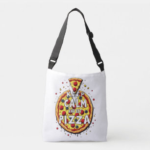 Sac Ajustable Conserver calme et manger pizza : Conception parfa