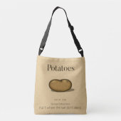 Sac Ajustable Consignes humoristiques d'entreposage des aliments (Dos)