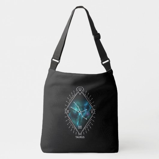 Sac Ajustable Constellation de Taureau et symbole de zodiaque (Devant)