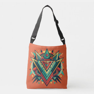 Sac Ajustable Cool et coloré Abstrait géométrique Conception tri