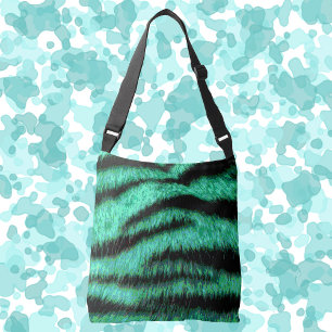 Sac Ajustable Cool Green Neon Tiger Stripes
