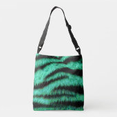 Sac Ajustable Cool Green Neon Tiger Stripes (Dos)