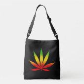 Sac Ajustable Cool Rasta Leaf Reggaors Jamaïcain Jamaïque (Dos)