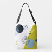 Sac Ajustable Cool, tendance, moderne, vert Memphis (Dos)