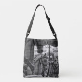 Sac Ajustable Cool, urbain, photo moderne de chevaux de carrouse (Dos)
