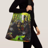 Sac Ajustable Coopération chimp et gorille 02. (De près)