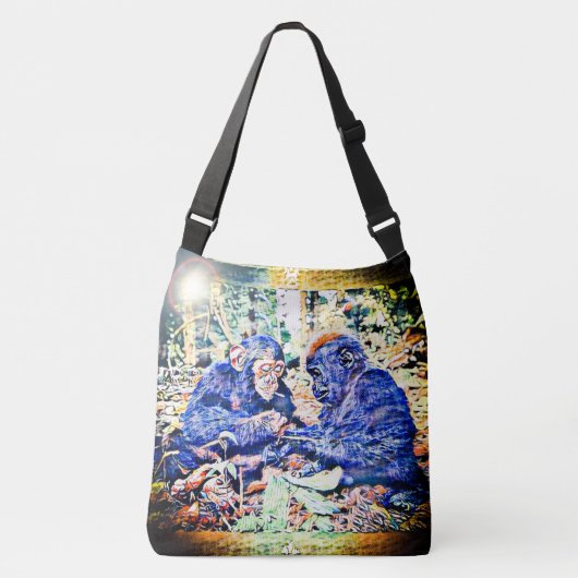 Sac Ajustable Coopération Chimp & Gorilla 01 (Devant)