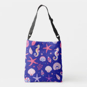 Sac Ajustable Coquillages Chevaux de mer et de mer (Dos)