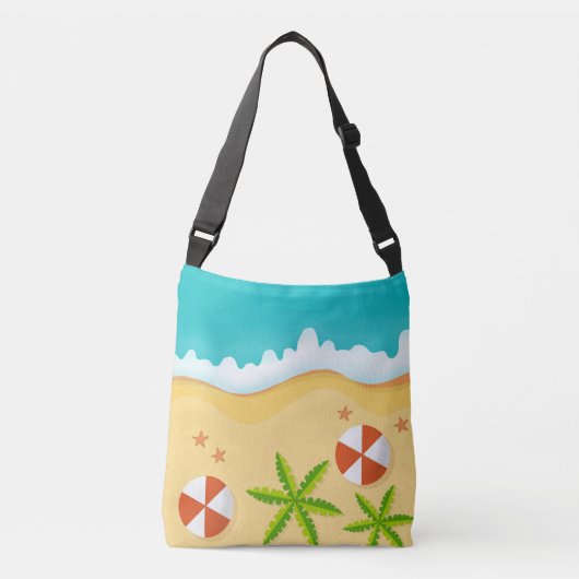 Sac Ajustable coquille de mer de sable (Devant)