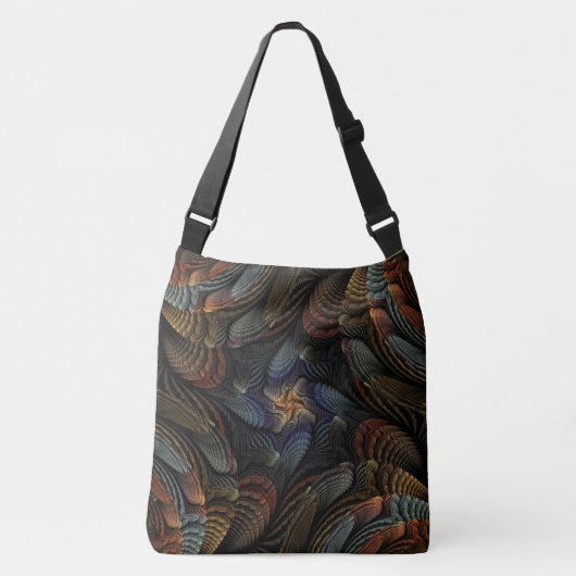 Sac Ajustable Coquilles marines abstraites (Devant)
