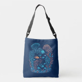 Sac Ajustable Corail Et Poisson (Dos)