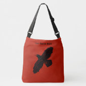 Sac Ajustable Corbeau rouge (Devant)