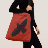 Sac Ajustable Corbeau rouge (De près)