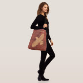 Sac Ajustable Corbeau Rustique Sur Écorce Interne De Bouleau (Sur le modèle)