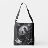 Sac Ajustable Corbeau sur Crânes (Dos)