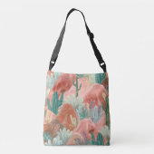 Sac Ajustable Coucher de soleil Desert Bloom avec jardin de cact (Dos)