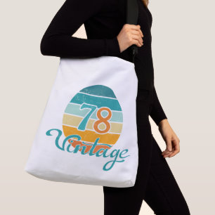 Sac Ajustable Coucher de soleil rétro 78 Vintage en détresse