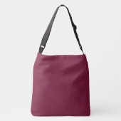 Sac Ajustable Couleur de blanc uni Claret (Dos)