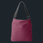 Sac Ajustable Couleur de blanc uni Claret<br><div class="desc">Abstrait classique luxe mode douce rouge arrière - plan Hex# 7A1535</div>