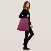 Sac Ajustable Couleur de blanc uni Claret (Sur le modèle)