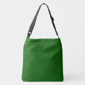Sac Ajustable Couleur de la plaine solide verte Lincoln (Dos)