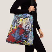 Sac Ajustable Couleur - Panda rouge (De près)