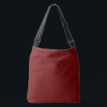Sac Ajustable Couleur rouge sang noir uni<br><div class="desc">Arrière - plan abstrait moderne rouge noir. Couleur royale minimaliste, luxueuse, qui fonctionne bien dans les occasions variées. Excellent style de cadeau pour les félicitations pour les occasions sociales et officielles. #6D0000</div>