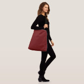 Sac Ajustable Couleur rouge sang noir uni (Sur le modèle)