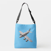 Sac Ajustable "Couleurs célestes : L'Odyssée de l'Avion de Marbr (Dos)