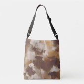 Sac Ajustable Couleurs de café Abstraites Paint Strokes (Dos)