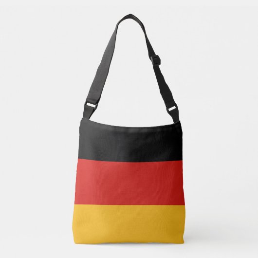 Sac Ajustable COULEURS DE DRAPEAU ALLEMANDE + vos idées (Devant)