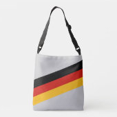Sac Ajustable COULEURS DE DRAPEAU ALLEMANDE + vos idées (Dos)