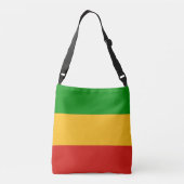 Sac Ajustable COULEURS DE DRAPEAU RASTAFARI + vos idées (Dos)