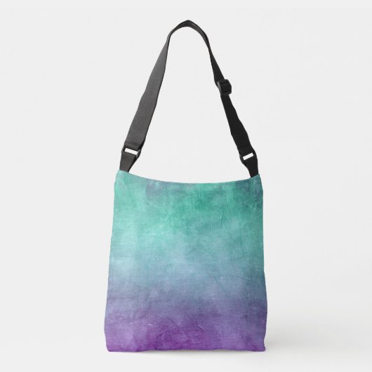 Sac Ajustable Couleurs Grunge - Sarcelle & Violet (Devant)