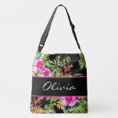 Sac Ajustable Couleurs tropicales Nom floral (Dos)