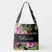 Sac Ajustable Couleurs tropicales Nom floral (Devant)