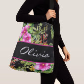 Sac Ajustable Couleurs tropicales Nom floral (De près)