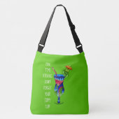 Sac Ajustable Coupe Sippy Adulte (verte), Plage Cute (Devant)