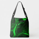Sac Ajustable Courbes et plis verts surlignés sur arrière - plan (Devant)