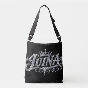 Sac Ajustable Couronne de diamants de luxe LUINA Cadeau de nom p