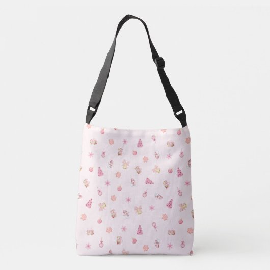 Sac Ajustable Cozy Pink Christmas Pattern (Dos)