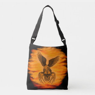 Sac Ajustable Crâne à aigle en tatouage