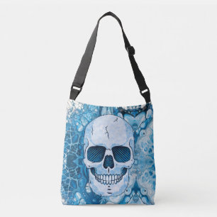 Sac Ajustable Crâne bleu cool