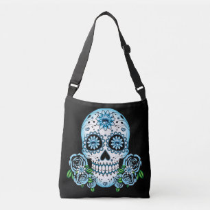 Sac Ajustable Crâne bleu de sucre