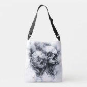 Sac Ajustable Crâne fantôme de minuit (Dos)