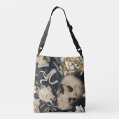 Sac Ajustable crâne floral (Dos)