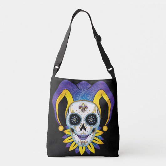 Sac Ajustable Crâne Lady Jester (Dos)