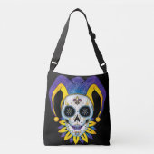 Sac Ajustable Crâne Lady Jester (Devant)